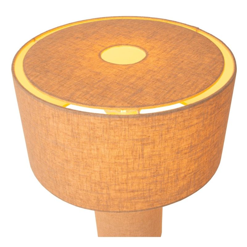 Lucide LEEROY - Stolná lampa - 1xE27 - Taupe